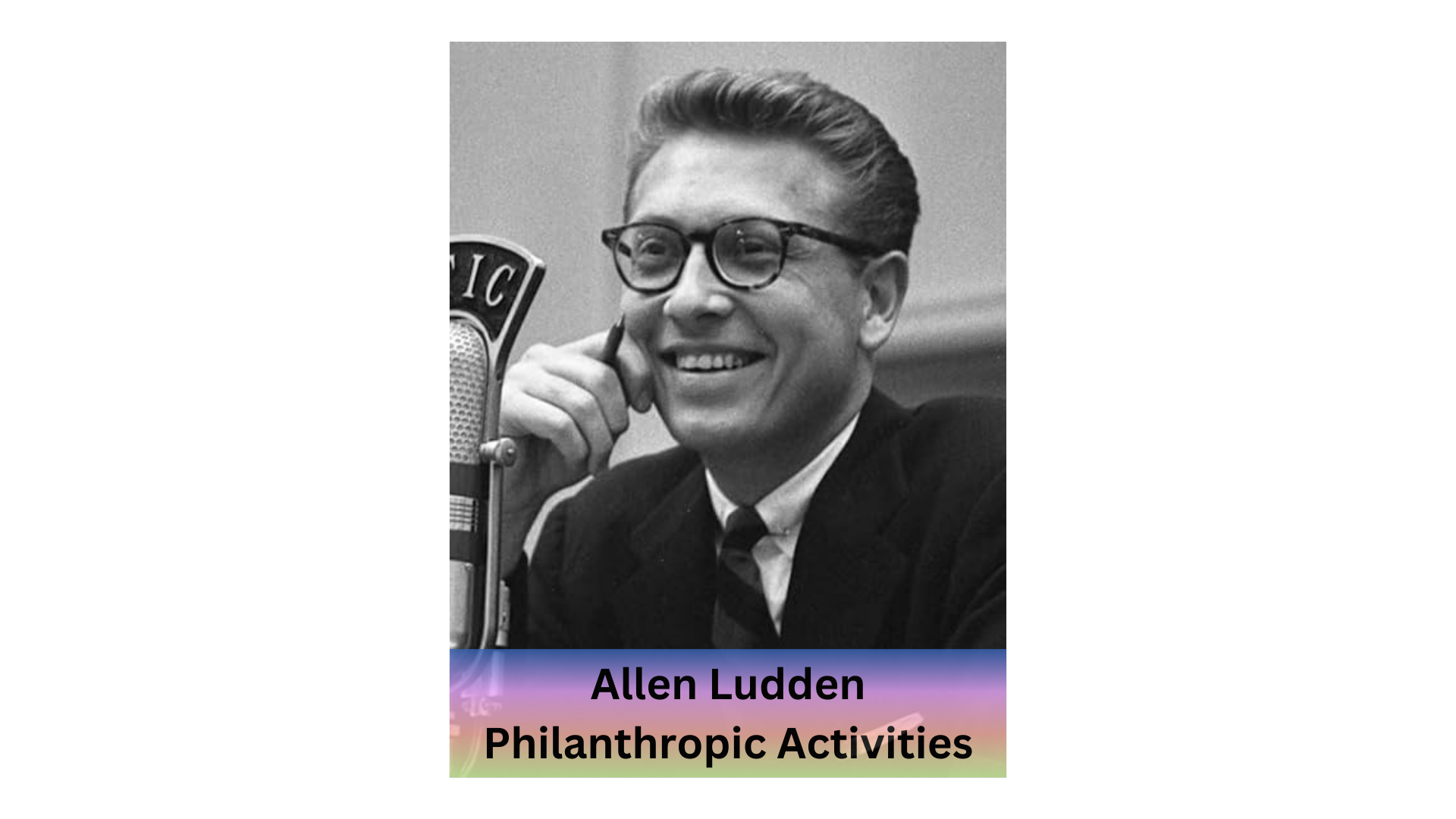 Allen Ludden Philanthropic Activities