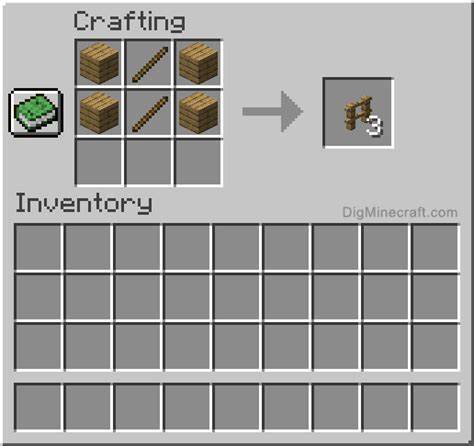 craft the fence in minecraft